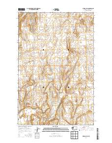 2014 Map of Piersol Hills, 2014 Print