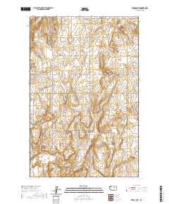 2020 Map of Piersol Hills, 2020 Print