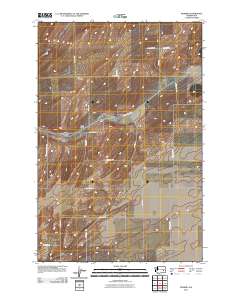 2011 Map of Pizarro, 2011 Print