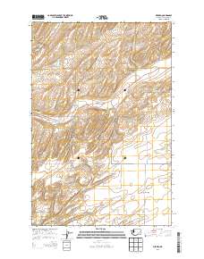 2013 Map of Pizarro, 2013 Print