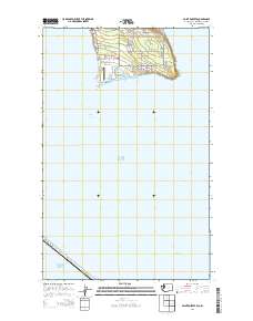 2014 Map of Point Roberts, 2014 Print