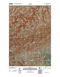 2011 Map of Poisel Butte SE, 2011 Print