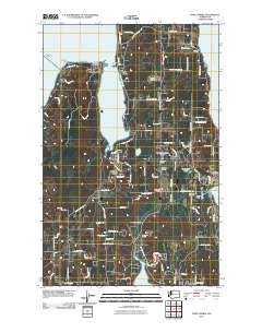 2011 Map of Port Gamble, 2011 Print