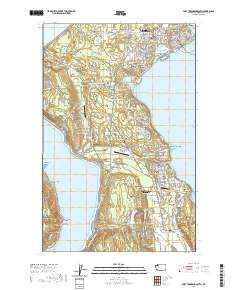 2020 Map of Port Townsend South, 2020 Print