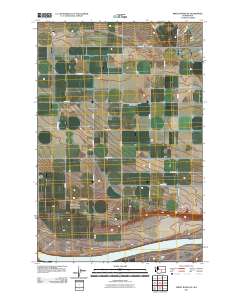 2011 Map of Priest Rapids NE, 2011 Print