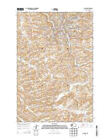2013 Map of Pullman, 2013 Print