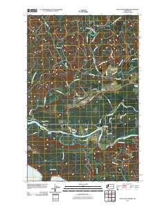 2011 Map of Quillayute Prairie, 2011 Print