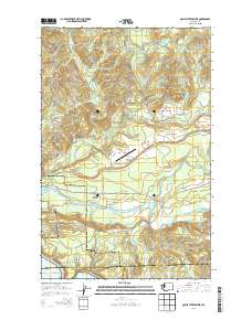 2014 Map of Quillayute Prairie, 2014 Print