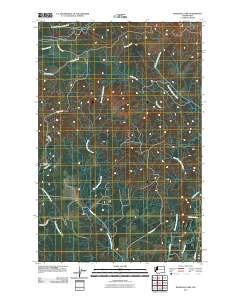 2011 Map of Railroad Camp, 2011 Print
