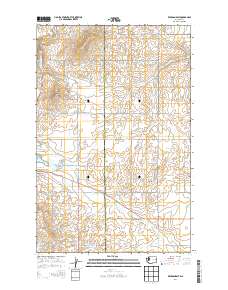 2014 Map of Reardan East, 2014 Print