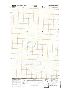 2014 Map of Remmel Mountain OE N, 2014 Print