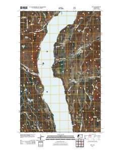 2011 Map of Rice, 2011 Print
