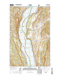 2014 Map of Rice, 2014 Print