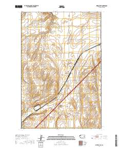 2020 Map of Ritzville NE, 2020 Print