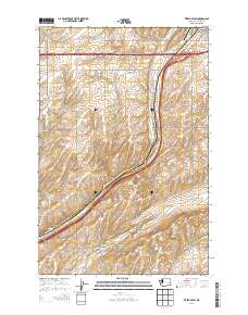 2013 Map of Ritzville SW, 2013 Print