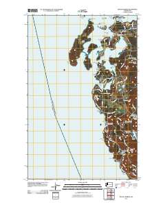 2011 Map of Roche Harbor, 2011 Print