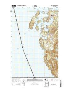 2014 Map of Roche Harbor, 2014 Print