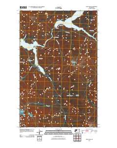 2011 Map of Ross Dam, 2011 Print