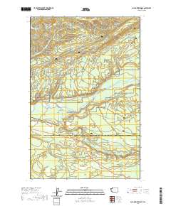 2020 Map of Salmon River West, 2020 Print