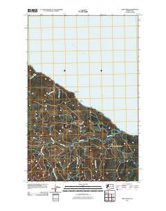 2011 Map of Sekiu River, 2011 Print