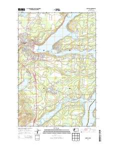 2014 Map of Shelton, 2014 Print