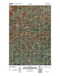 2011 Map of Signal Peak, 2011 Print