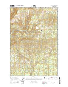 2014 Map of Signal Peak, 2014 Print