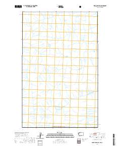 2020 Map of Skagit Peak OE N, 2020 Print