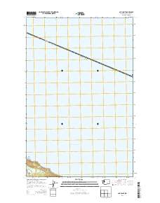 2014 Map of Slip Point, 2014 Print