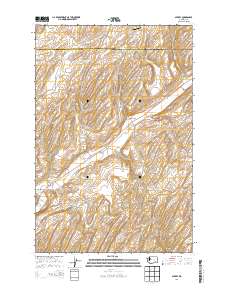 2014 Map of Sperry, 2014 Print