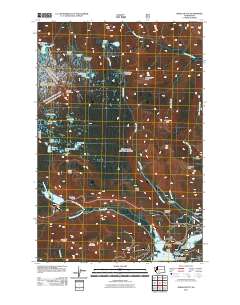 2011 Map of Spiral Butte, 2011 Print