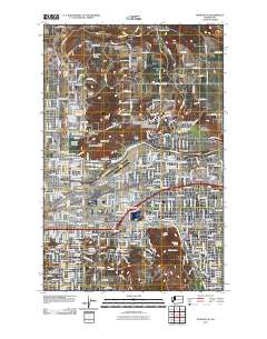 2011 Map of Spokane NE, 2011 Print