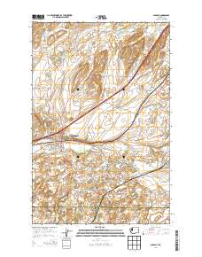 2014 Map of Sprague, 2014 Print