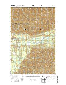 2014 Map of Spruce Mountain, 2014 Print