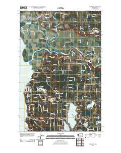 2011 Map of Stanwood, 2011 Print