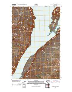 2011 Map of Steamboat Rock SW, 2011 Print