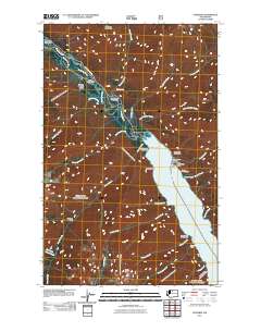 2011 Map of Stehekin, 2011 Print