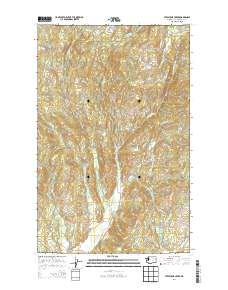 2014 Map of Stepstone Creek, 2014 Print