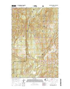 2014 Map of Storm King Mountain, 2014 Print