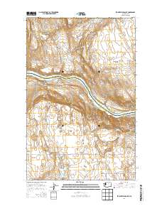 2014 Map of Stubblefield Point, 2014 Print