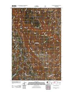 2011 Map of Sugarloaf Peak, 2011 Print