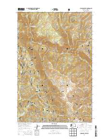 2014 Map of Sugarloaf Peak, 2014 Print