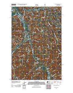 2011 Map of Sun Top, 2011 Print