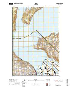 2020 Map of Tacoma North, 2020 Print