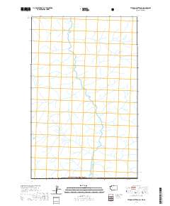 2020 Map of Tatoosh Buttes OE N, 2020 Print