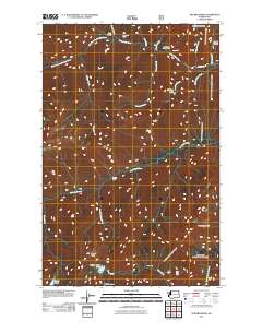 2011 Map of The Brothers, 2011 Print
