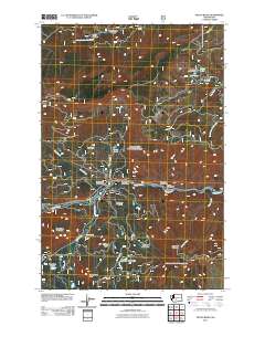 2011 Map of Tieton Basin, 2011 Print