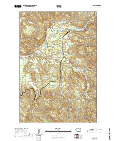 2020 Map of Toutle, 2020 Print