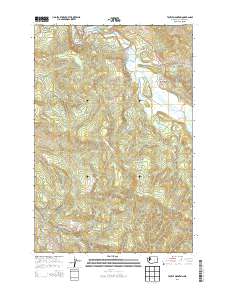 2013 Map of Toutle Mountain, 2013 Print