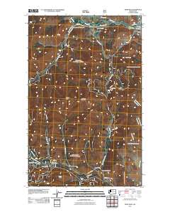 2011 Map of Twisp West, 2011 Print
